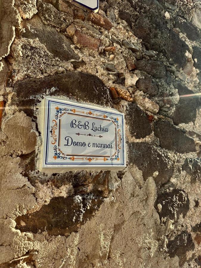 B&B Luchia Orosei Exteriör bild